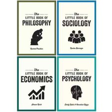 The Little Book of Philosophy, Sociology, Economics & Psychology 4 Books Set Philosophy Sets price