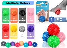 Massage Ball Yoga Spikey Pilates Gym Balls Spiky Stress Reflexology Trigger UK Pilates Ball price