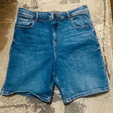 Denim & co Girls Straight Denim Shorts Blue 13–14Y 164cm Girls' Trousers price