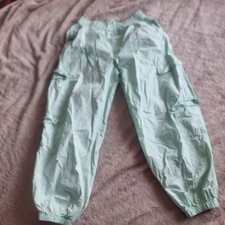 Matalan Mint Green Girls Trousers Pants Kids Size 10 Years Girls' Trousers price