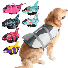 Dog Life Jacket Safety Swimming Float Adjustable Buoyancy Aid Vest Pet Shark Life Jacket price