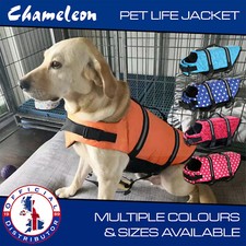 Dog Life Jacket Pet Safety Swimming Float Adjustable Buoyancy Aid 490 sold Life Jacket price