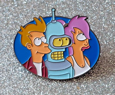 FUTURAMA Fry Bender Leela Fantasy Adventure TV Series Enamel Pin Badges gift Fantasy Adventure price