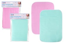 BABY CHANGING MAT TRAVEL HOME FOLDABLE HYGIENE PADDED WIPE CLEAN 67 X 47 cm NEW Baby Changing Mat price
