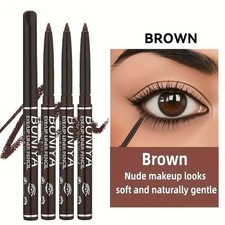 3pcs/Silky Black Brown Eyeliner Smooth Waterproof and Sweatproof Long-lasting Eyeliner price