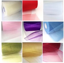 4yds Tulle Shimmer Organza 150mm Ribbon Mesh Tutu Fabric Net for Crafts Ribbon YDS price