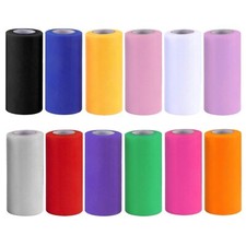 4yds Tulle Ribbon Organza Soft 150mm Plain Mesh Tutu Fabric Net for Crafts YDS price