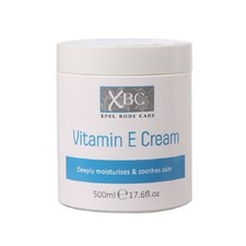 XBC Vitamin E Cream Deep Moisturises & Soothes Skin 500ml Cellulite Prevention and Removal price