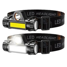 USB Rechargeable LED Headlamp Super Bright Waterproof Head Torch UK Headlamp price