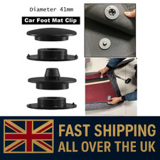 4PCS Car Mat Carpet Clips Fixing Grips Clamps Floor Sleeves Holders -Uk Mat price