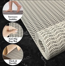 200x200 CM Anti Slip Rug Underlay Carpet Roll Non Slip Mat Grip Under Gripper UK Mat price