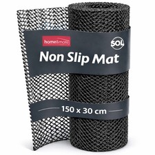 Black Anti Slip Mat Roll 150x30cm | Grip Matting Matt Drawer Liner Multi Purpose Mat price