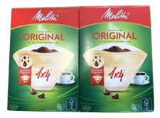 MELITTA 80 COFFEE FILTER PAPERS 1 X 4 FOR COFFEE MAKERS (2 PACKS OF 40)  80086X2 Coffee Makers price
