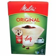 Melitta 6658076 Pack Original Size 1X4, 80, Filter Coffee Makers, Brown, Paper Coffee Makers price