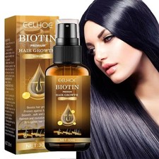 Biotin Fast Hair Growth Products Anti Hair Loss Serum Spray Prevent Baldness Tre Hair Loss Products price