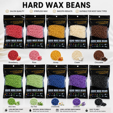 Depilatory Hard Wax Beans Pellet Hot Brazilian Waxing Beads Body Hair Removal UK Wax price