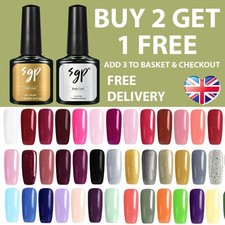 SGP Nail Gel Nail Polish UV LED Soak Off Nail Varnish Top Base Colour Nail Gels Nail Polish price