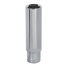 Sealey WallDrive Socket 10mm Deep 1/4" Square Drive Fully Polished Socket Set Sockets price