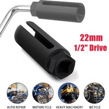 22mm Heavy Duty 1/2" Drive O2 Lambda Oxygen Sensor Open Socket Removal Tool Kit Sockets price