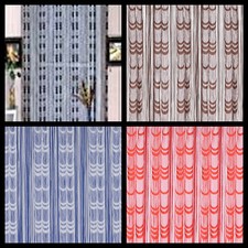 "Poly Jacquard"  String Fly Door Curtain Curtains String Curtain price