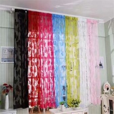 Door Fly Screen Hanging Beaded Curtains Butterfly String Curtain Screen Panel String Curtain price