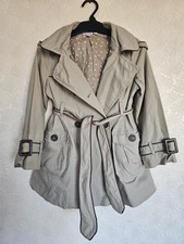 Monsoon kids girls beige hooded trench coat - size 4-6 years Girls' Trench Coat price