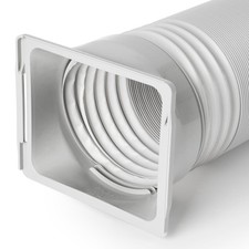 Air Conditioner Exhaust Hose Connector Exhaust Hose Coupler Spare Part White Air Conditioner Spare Parts price