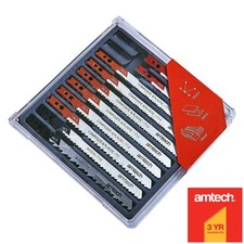 10pc Jigsaw Blades Set Black & Decker Clamp Style Metal Wood & Plastic Jig Saw Jigsaw price