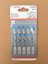BOSCH JIGSAW BLADES BASIC FOR METAL T118A (5 PACK) Jigsaw price