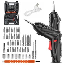 Electric Screwdriver 48 in 1 Cordless USB Rechargeable LED DIY Drill Driver Set Cordless Screwdriver price