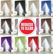 Supersoft Thermal Blackout Curtains Pencil Pleat Tape Top Curtain Pair + Tieback Curtain Set price