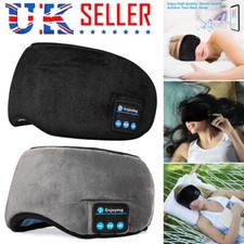 Wireless Bluetooth Stereo Built-in Headphones Sleep Earphone Eye Mask Headset UK Unisex Headphones price