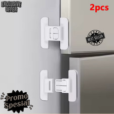 Refrigerator & Freezer Door Lock – Child Proof Fridge Latch with Strong Adhesive Baby Fridge Lock price