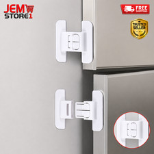 Refrigerator & Freezer Door Lock – Child Proof Fridge Latch with Strong Adhesive Baby Fridge Lock price