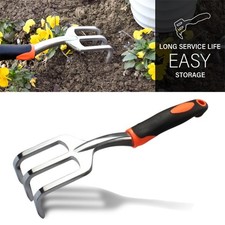 Garden Hand Cultivator Mini Rake Hand Tiller for loosening Soil Weeding Digging Cultivator price