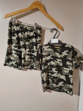Boys Matalan Camouflage Pyjamas Age 5 Years Boys' Pajamas price