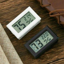 Digital LCD Humidity Meter Sensor Thermometer Gauge Hygrometer Room Tempture Roo Thermometer & Hygrometer price