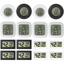 Digital Hygrometer Indoor Thermometer Humidity Meter Tabletop Wall Hotel Closet Thermometer & Hygrometer price