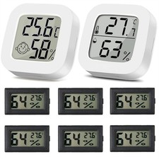 Digital Indoor Thermometer Hygrometer, Button Battery Temperature Humid Thermometer & Hygrometer price