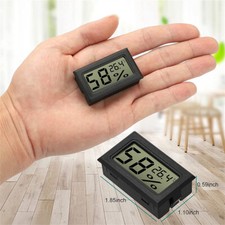 Digital Temperature Humidity Meter Sensor Indoor Room Thermometer LCD Display UK Thermometer & Hygrometer price