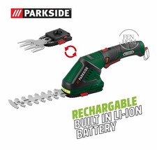 Parkside Cordless Hedge Trimmer Grass Shears Combi Shurb Topiary Lawn Edge USB-C Hedge Trimmers price