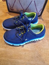 Regatta Marine JNR Kids Boat Shoes Navy/Lime  Size UK 13 (EU 32) VGC Boys' Boat Shoes price