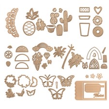 Vacation Metal Cutting Dies Stencil For Diy Scrapbooking Paper Cards Crafts Tree Cutting Machine price
