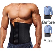 Men's Waist Trainer Cincher Body Fajas Corset  Sport Body Shaper Slimming Belt Men's Corset price