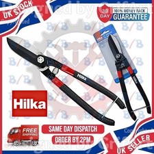 HILKA 10" TIN SNIPS THIN SHEET METAL MESH STRAIGHT CUTTING CUTTER SCISSOR TOOL Metal Shears price
