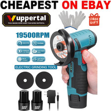 12v Mini cordless angle grinder polishing cutting machine+2 battery charger  UK Angle Grinder price