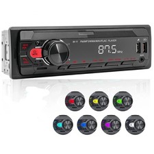 FM/USB/AUX Single 1 Din Car Stereo Radio Bluetooth MP3 Player In-dash Head Unit Car Stereos price