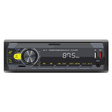 Car Radio Bluetooth Stereo MP3 Player 2USB/TF/FM/AUX Head Unit Non CD 7-Color Car Stereos price