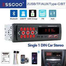 Car Stereo Radio Single 1 Din Bluetooth MP3 Player In-dash Head Unit AUX/FM/USB Car Stereos price