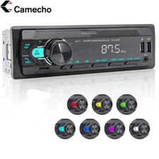 Single 1 Din Car Stereo Radio Bluetooth MP3 Player In-dash Head Unit FM/USB/AUX Car Stereos price